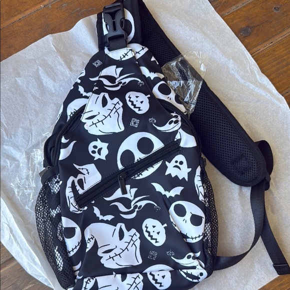 Handbags - New nightmare before Christmas Black and White sling bag new in package